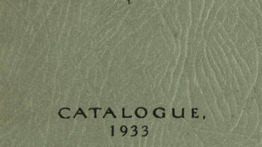 CSA catalogue 1933