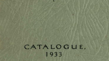 CSA catalogue 1933