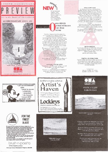 Canterbury Society of Arts Preview, number 183, December 1993