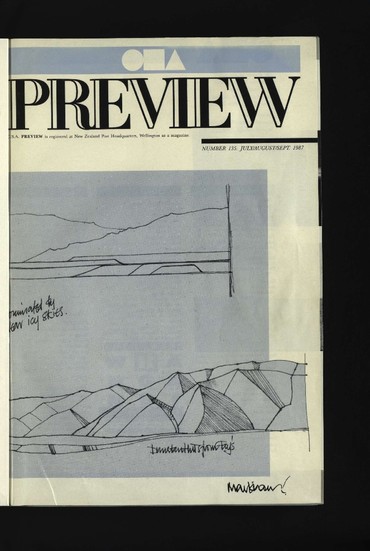 Canterbury Society of Arts Preview, number 135, July/August/September 1987