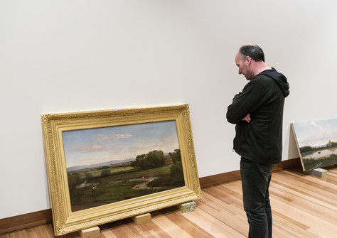 Peter Vangioni looks at John Gibb From The Foot Of The Hills 1886. Oil on canvas. Christchurch Art Gallery Trust Collection