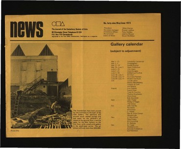 Canterbury Society of Arts News, number 49, May 1973