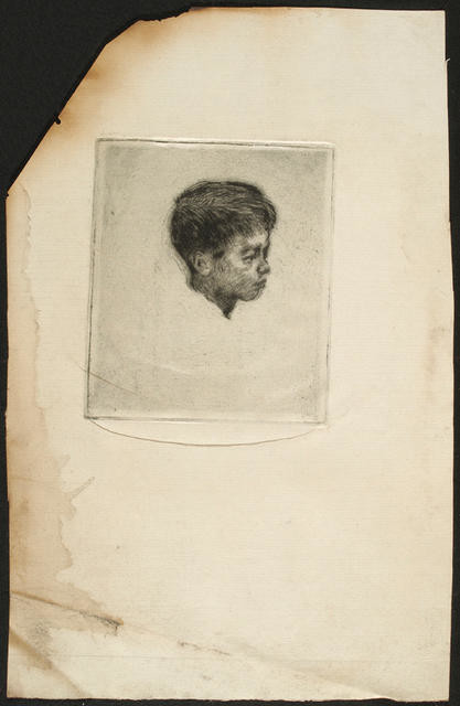 Untitled [Head of a Boy]