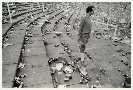 David Cook After the game. Photograph. Collection of Christchurch Art Gallery Te Puna o Waiwhetū, purchased 1987