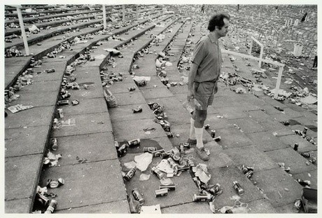 David Cook After the game. Photograph. Collection of Christchurch Art Gallery Te Puna o Waiwhetū, purchased 1987