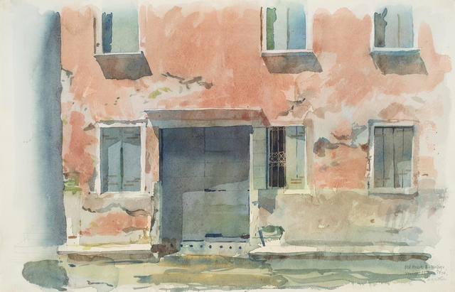 Old House, Rio Malpaga, Venice, 11 June 1974