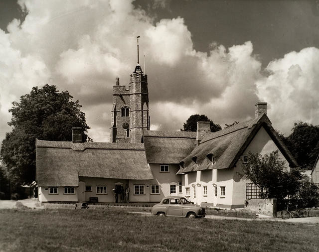 Restored Alms Houses, Cavendish Suffolk