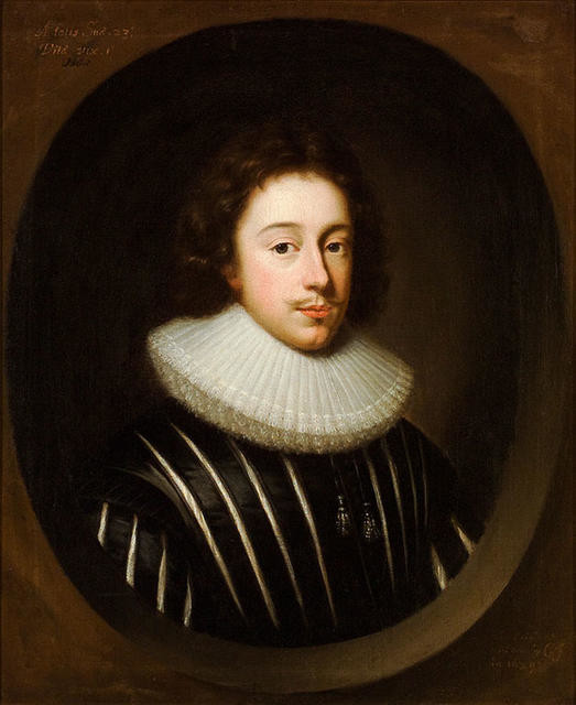 Portrait of the poet Edmund Waller, Esq.