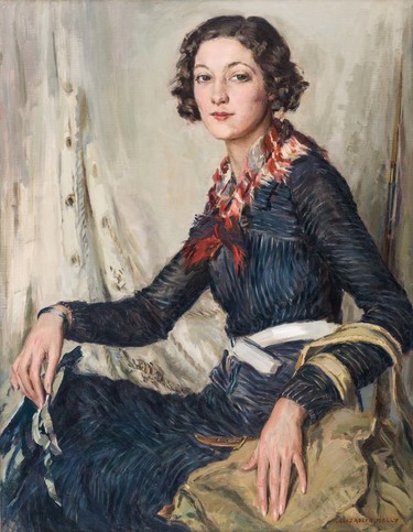Elizabeth Kelly Margaret c.1936. Oil on canvas. Collection of Christchurch Art Gallery Te Puna o Waiwhetū, purchased 1951