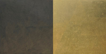 Julia Morison Excrement/Gold 1998. Excrement and gold leaf. Collection of Christchurch Art Gallery Te Puna o Waiwhetū, purchased 1998. Reproduced with permission