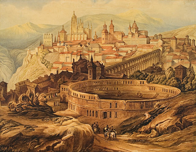 Roman Amphitheatre and Aqueduct, Segovia