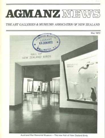 AGMANZ News Volume 3 Number 1 May 1972