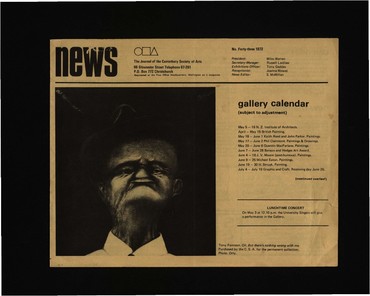 Canterbury Society of Arts News, number 43, May 1972
