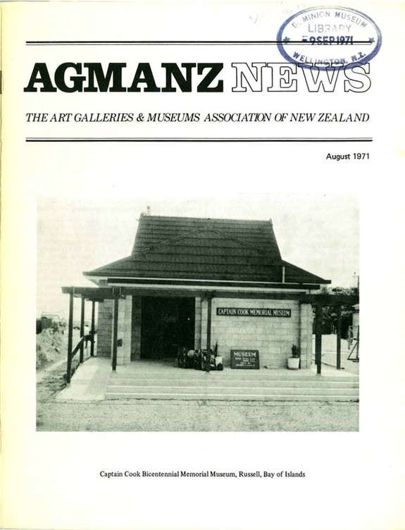 AGMANZ News Volume 2 Number 10 August 1971