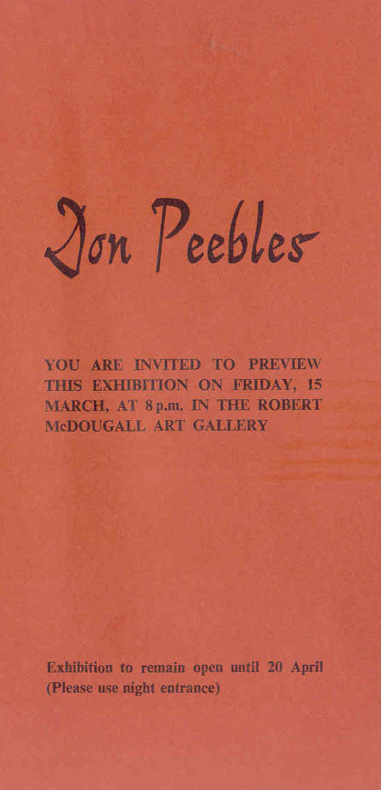 Don Peebles: Drawings of the 1980s