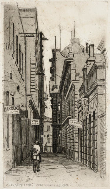 Chancery Lane, Christchurch, NZ