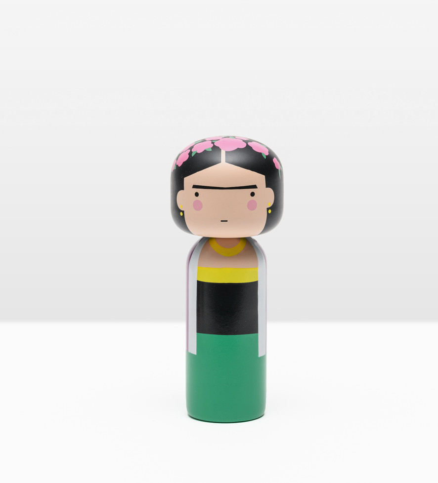 Frida Kahlo Kokeshi